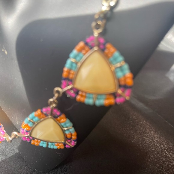 Multi Colored Gem stone necklace - Picture 7 of 13
